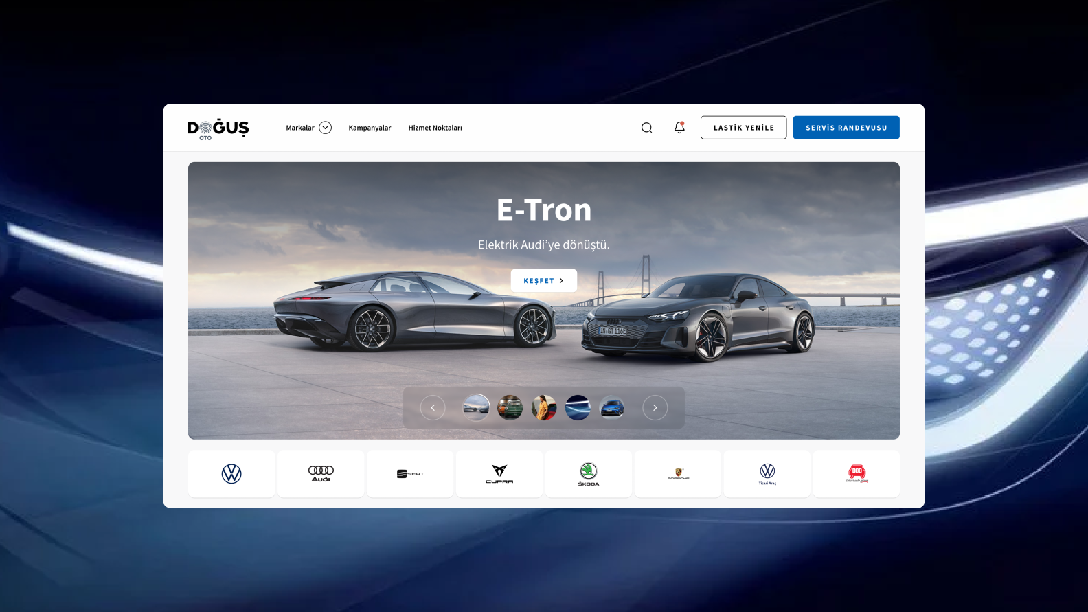 Dogus Oto Corporate Web Site
