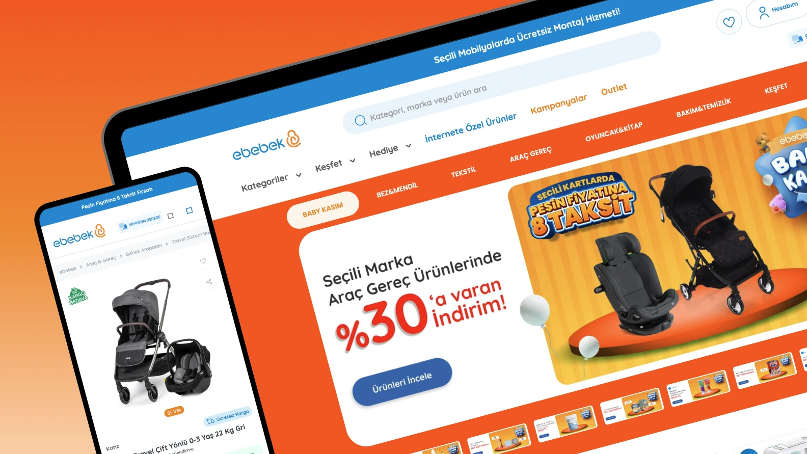 ebebek E-Ticaret Dijital Deneyimi